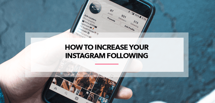 How to increase your instagram following