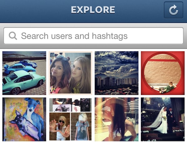 Instagram Explore Feature