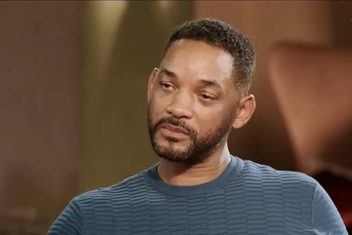 Will Smith crying