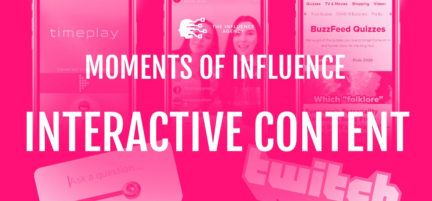 Moments of Influence: Interactive Content
