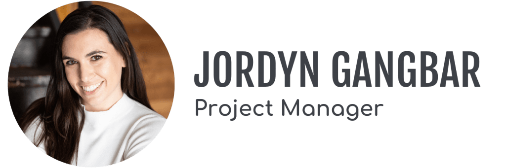 Jordyn Gangbar, Project Manager