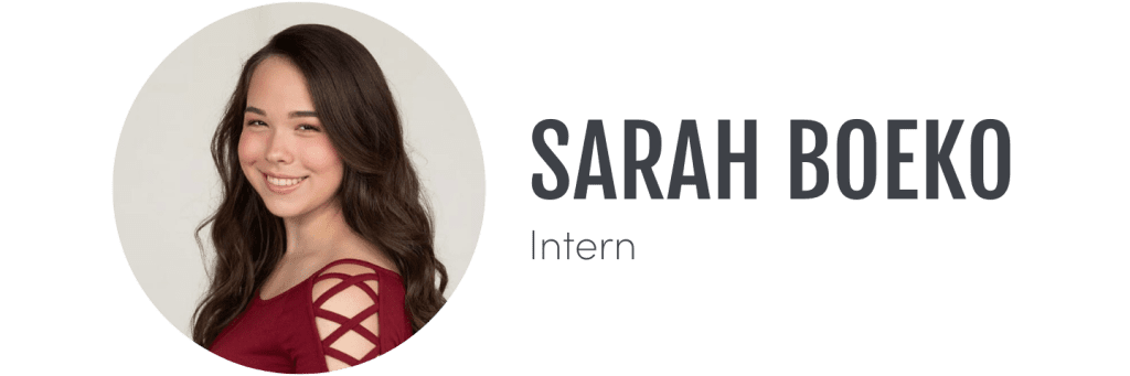 Sarah Boeko, Intern