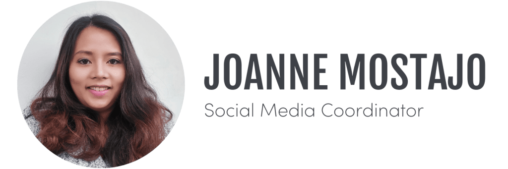 Joanne Mostajo, Social Media Coordinator