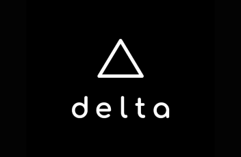 Delta Investment Tracker Logo with black background