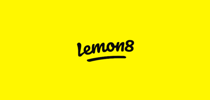 Lemon8’s logo over a yellow background